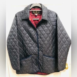 Barbour -Women’s Teesdale Quilted Jacket, Navy, Size 8